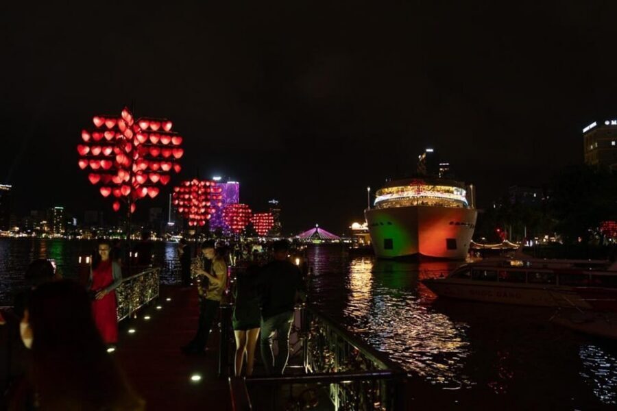 Marble Mountains - Han River Cruise -Dragon Bridge by night - Am Phu Cave: the “underworld” themed cave that keeps things interesting
