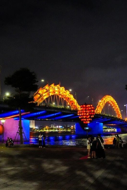 Marble Mountains - Han River Cruise -Dragon Bridge by night - Hoi An or Da Nang pickup: you choose your starting point