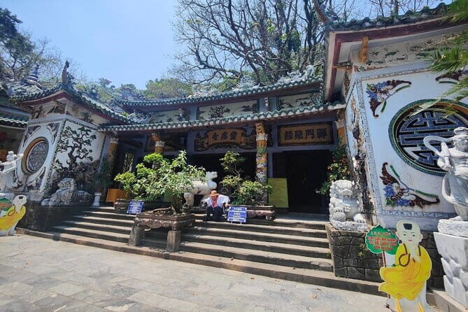 Marble Mountains, Hoi An City Lantern Boat Ride Tour from Da Nang - Marble Mountains: caves, five peaks, and getting to the views