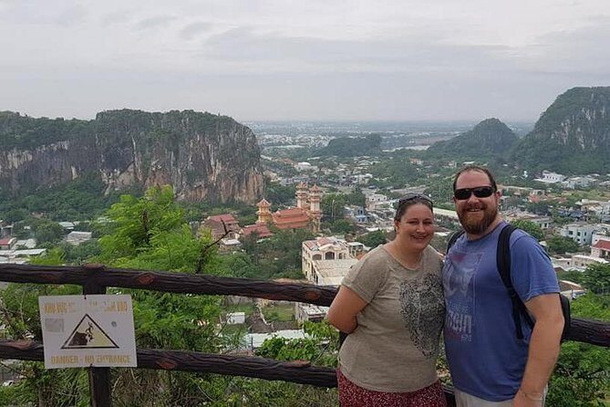 Marble Mountains - Hoi An City- Night Market- Sampan Boat Ride - Marble Mountains and the View Payoff: City and Ocean Lines