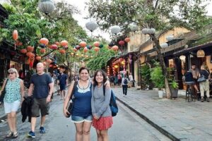 My Son Holyland-Marble Mountain-HoiAn City with Sampan Boat Ride - Getting picked up and staying comfortable all day