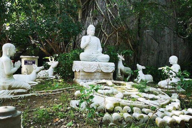 My Son Holyland , Marble Moutain,Hoi An Walking Tour with Night Market,Boat Ride - Hoi An Ancient Town: old streets, named sights, and back-alleys with lantern energy