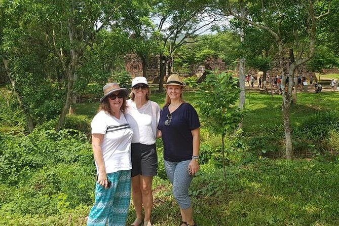 My Son Sanctuary Tour- Marble Mountain - Am Phu Cave- Hoi An City - Lunch and the comfort basics that make a packed day tolerable