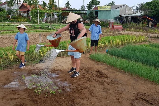 MY SON Tour & Hoi An Countryside with Basket Boat, Buffalo Ride,Farming Activity - Tra Que Vegetable Village: Meet the People Behind the Plants