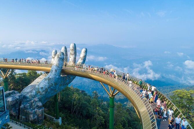 Package 3-Day Tour: DaNang, Hoi An, Ba Na Hills and Golden Bridge - SunWorld time after the bridge: fun if you want it, structure if you don’t