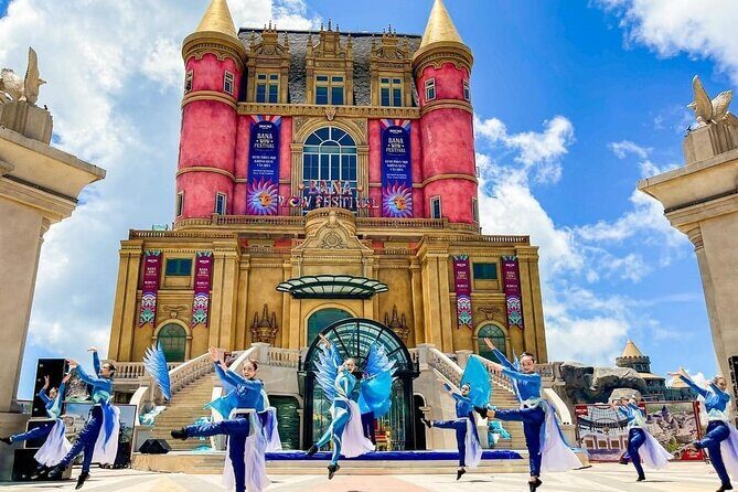 Package 3-Day Tour: DaNang, Hoi An, Ba Na Hills and Golden Bridge - Dragon Bridge at night: a quick Da Nang symbol stop