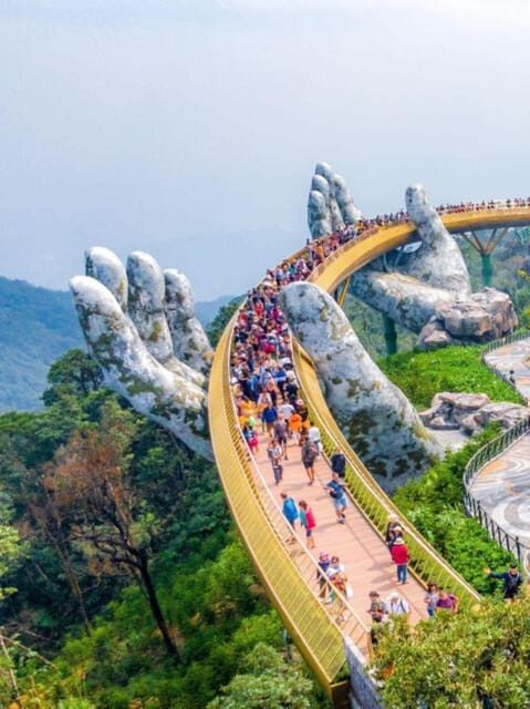 Private Car To BaNa Hills-Golden Bridge From Hoi An/Da Nang - Cable Cars Up to the Top: Records, Views, and Timing