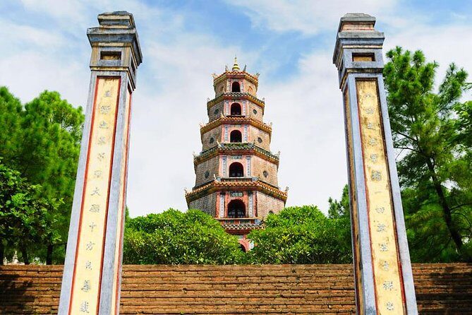 Private Hue city tour from Danang or Hoian day trip - Thien Mu Pagoda at 3:00 pm: a calmer finish by the river