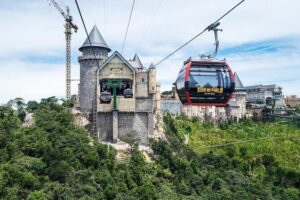 Sunset at Ba Na Hills and Golden Bridge Danang - SUMMER DISCOUNT! - Ba Na Hills by cable car: the French Village and your 5-hour window