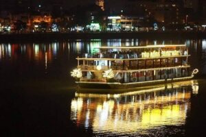 Tasty Dinner Han River Dragon Cruise by Yatch & Tradictional Show - Dinner service onboard: 5 Vietnamese dishes, local tea, and chef-cooked food